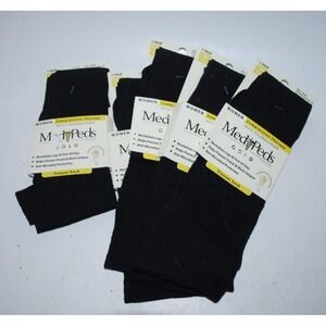 Med Peds Compression Socks Lot of 5 Women's Small Trouser Socks New